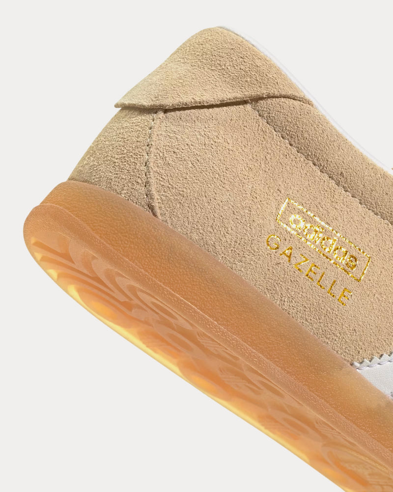 Adidas Gazelle Lo Pro Sand Strata / Cloud White / Gum Low Top Sneakers - 5