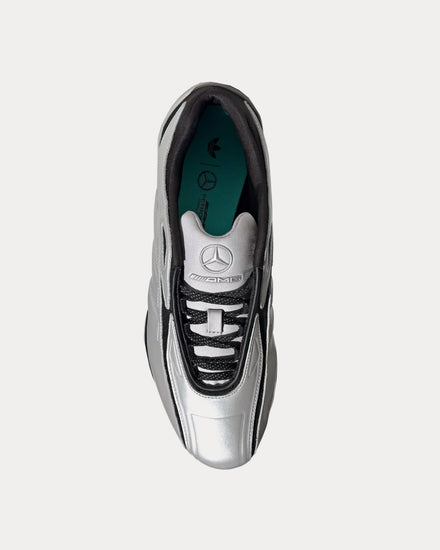 Adidas Adiracer GT Mercedes Matte Silver / Core Black / Grey Two Low Top Sneakers - 2