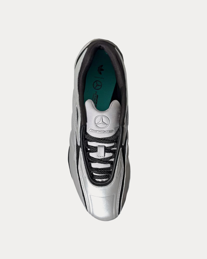 Adidas Adiracer GT Mercedes Matte Silver / Core Black / Grey Two Low Top Sneakers - 2