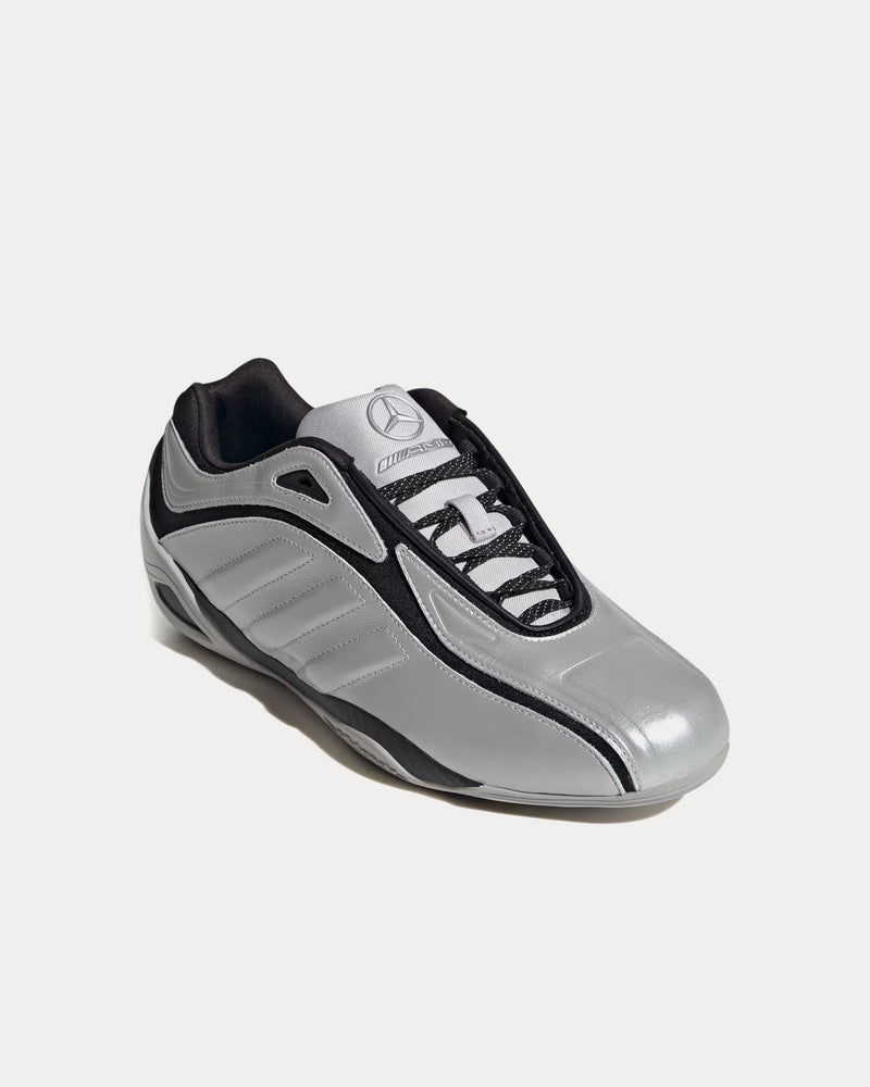 Adidas Adiracer GT Mercedes Matte Silver / Core Black / Grey Two Low Top Sneakers - 3