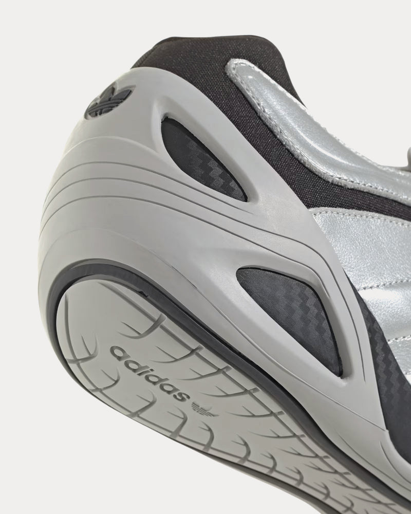 Adidas Adiracer GT Mercedes Matte Silver / Core Black / Grey Two Low Top Sneakers - 5