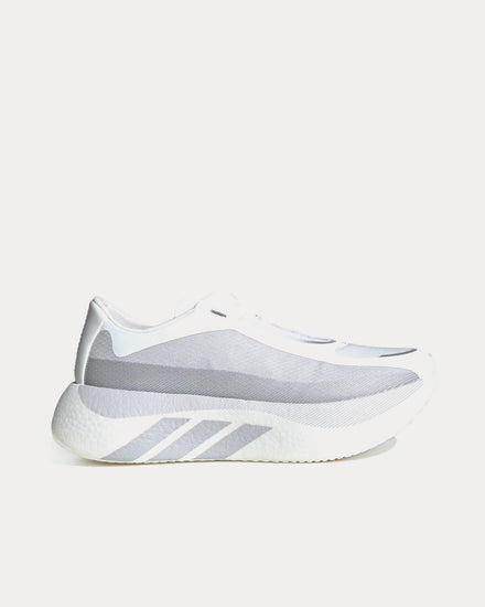 Adidas Hyperboost Edge Cloud White / Light Solid Grey / Silver Metallic Running Shoes - 1