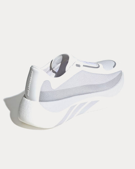 Adidas Hyperboost Edge Cloud White / Light Solid Grey / Silver Metallic Running Shoes - 4