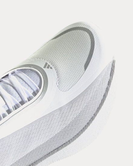 Adidas Hyperboost Edge Cloud White / Light Solid Grey / Silver Metallic Running Shoes - 6