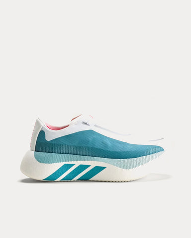 Adidas Hyperboost Edge Cloud White / Petrol Met. F17 / Lucid Red Running Shoes