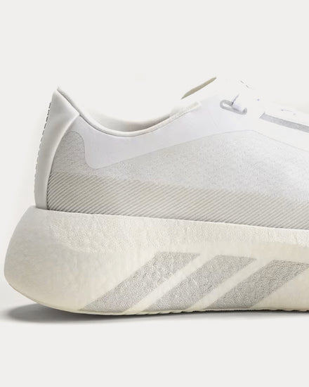 Adidas Hyperboost Edge Cloud White / Silver Metallic / Zero Metallic Running Shoes - 5