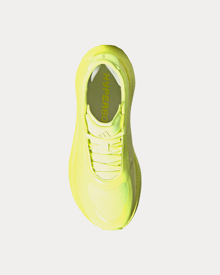 Adidas Hyperboost Edge Hi-Res Yellow / Matte Silver / Light Solid Grey Running Shoes - 2