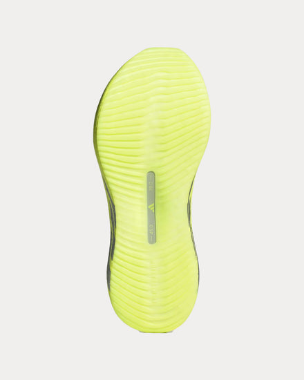 Adidas Hyperboost Edge Hi-Res Yellow / Matte Silver / Light Solid Grey Running Shoes - 5