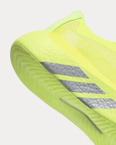 Adidas Hyperboost Edge Hi-Res Yellow / Matte Silver / Light Solid Grey Running Shoes - 6