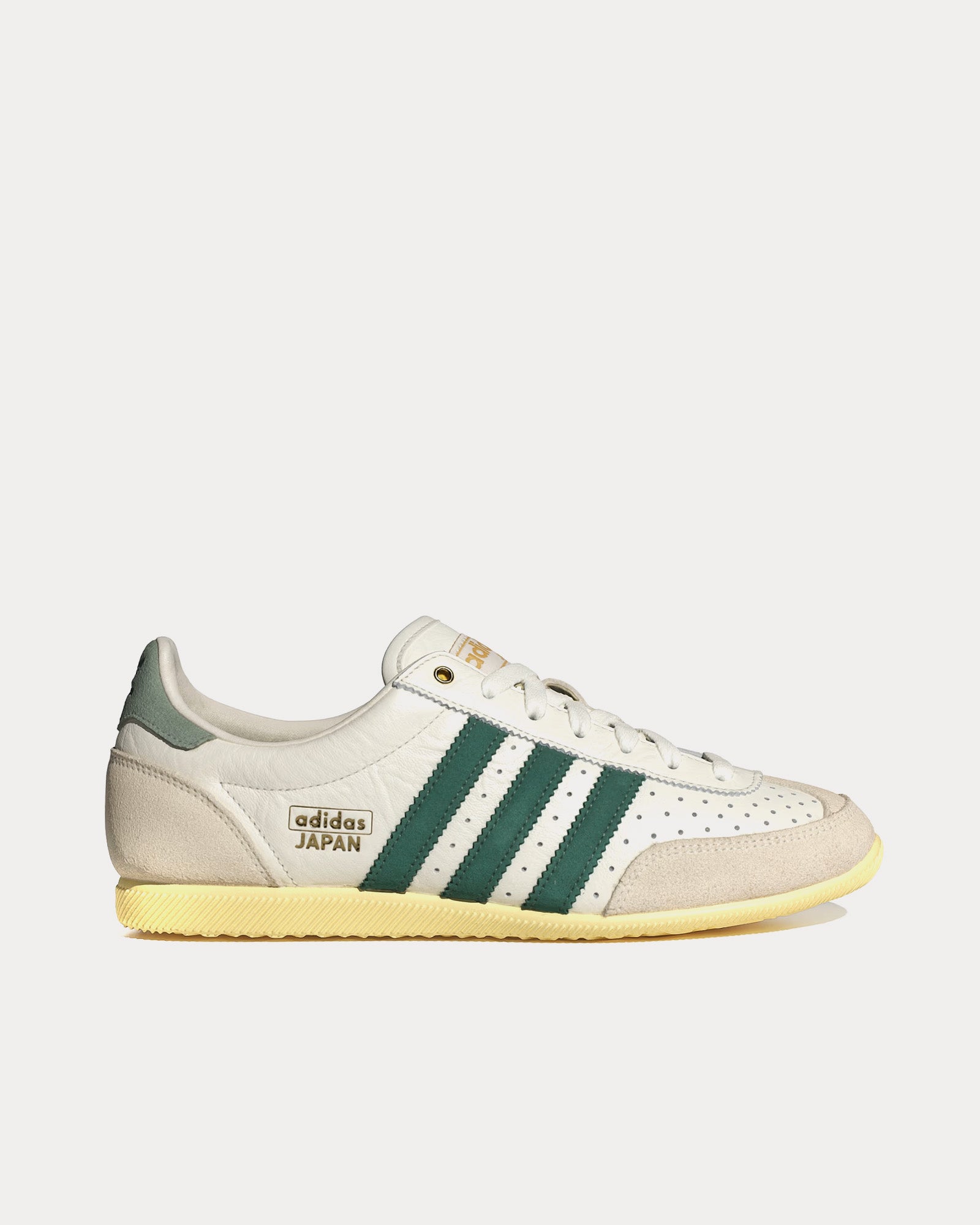 Adidas Unisex Japan Off White / Collegiate Green / Orange Tint Low Top  Sneakers