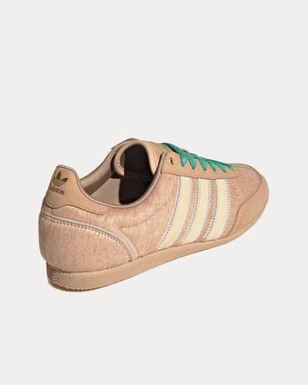 Adidas Japan Calf-Hair Warm Sandstone / Crystal Sand / Alumina Low Top Sneakers - 4