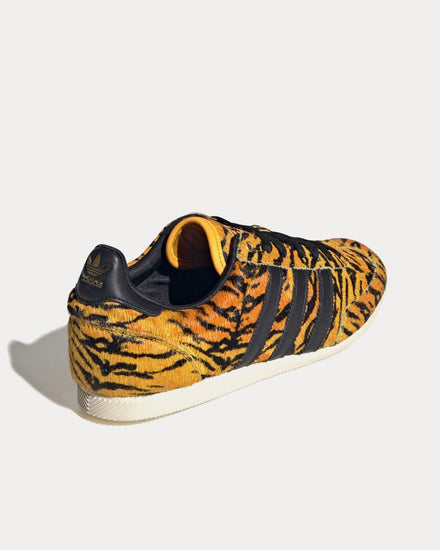 Adidas Japan 'Tiger Print' Yellow / Core Black / Crew Yellow Low Top Sneakers - 4