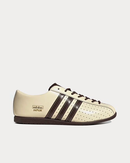 Adidas Japan Lux Cream White / Aurora Coffee / Gold Metallic Low Top Sneakers - 1