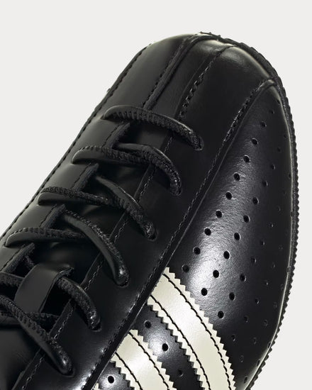 Adidas Japan Lux Core Black / Cream White / Gold Metallic Low Top Sneakers - 6