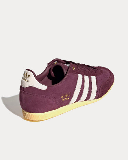 Adidas Japan Maroon / Cream White / Gold Metallic Low Top Sneakers - 4