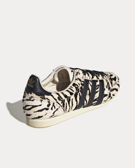 Adidas Japan 'Zebra Print' Off White / Core Black / Core Black Low Top Sneakers - 4