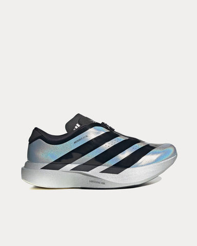 Adidas Adizero EVO SL Zip Silver Metallic / Core Black / Halo Silver Running Shoes