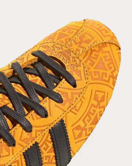 Adidas Mexicana Preloved Yellow / Core Black / Cream White Low Top Sneakers - 6