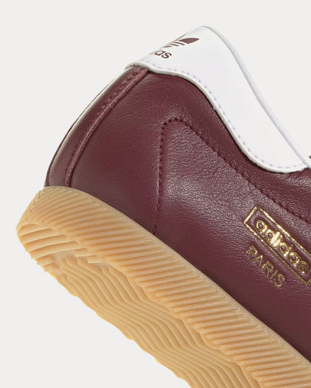 Adidas Paris Shadow Red / Cloud White / Gum Low Top Sneakers - 6