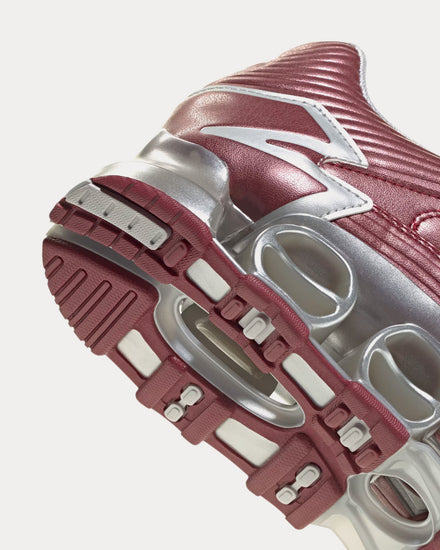 Adidas Predator Megaride Collegiate Burgundy / Silver Metallic / Light Solid Grey Slip On Sneakers - 2