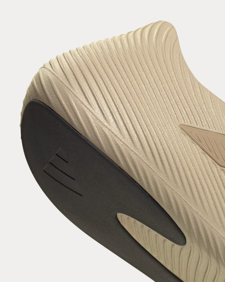 Adidas Purechill Runner Khaki Three / Gold Rw / Core Black Slides - 2