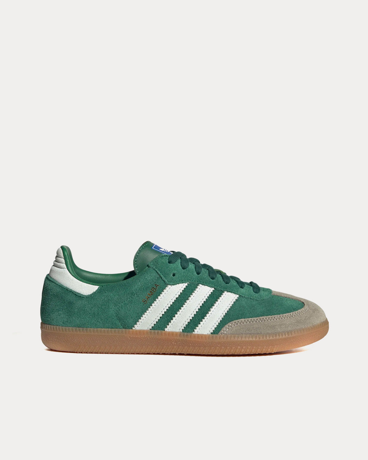 periode Rijden tofu Adidas Samba Collegiate Green / Cloud White / Gum Low Top Sneakers - Sneak  in Peace