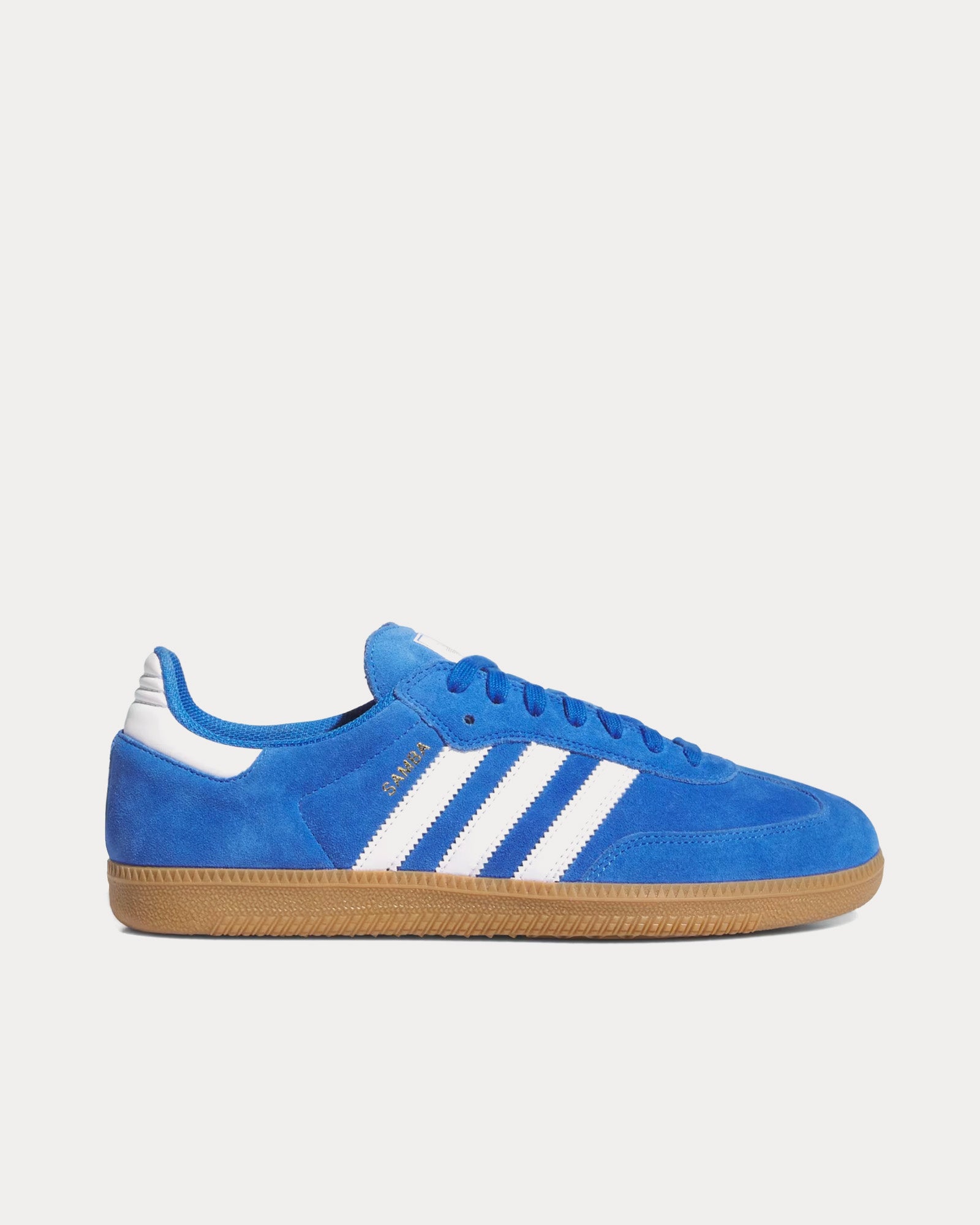 Adidas Men\'s Blue Bird White Gold Metallic Originals Samba ADV Shoes Size 4.5 adidas Originals Samba OG White Pearl Gum Men Unisex Casual  main image 3