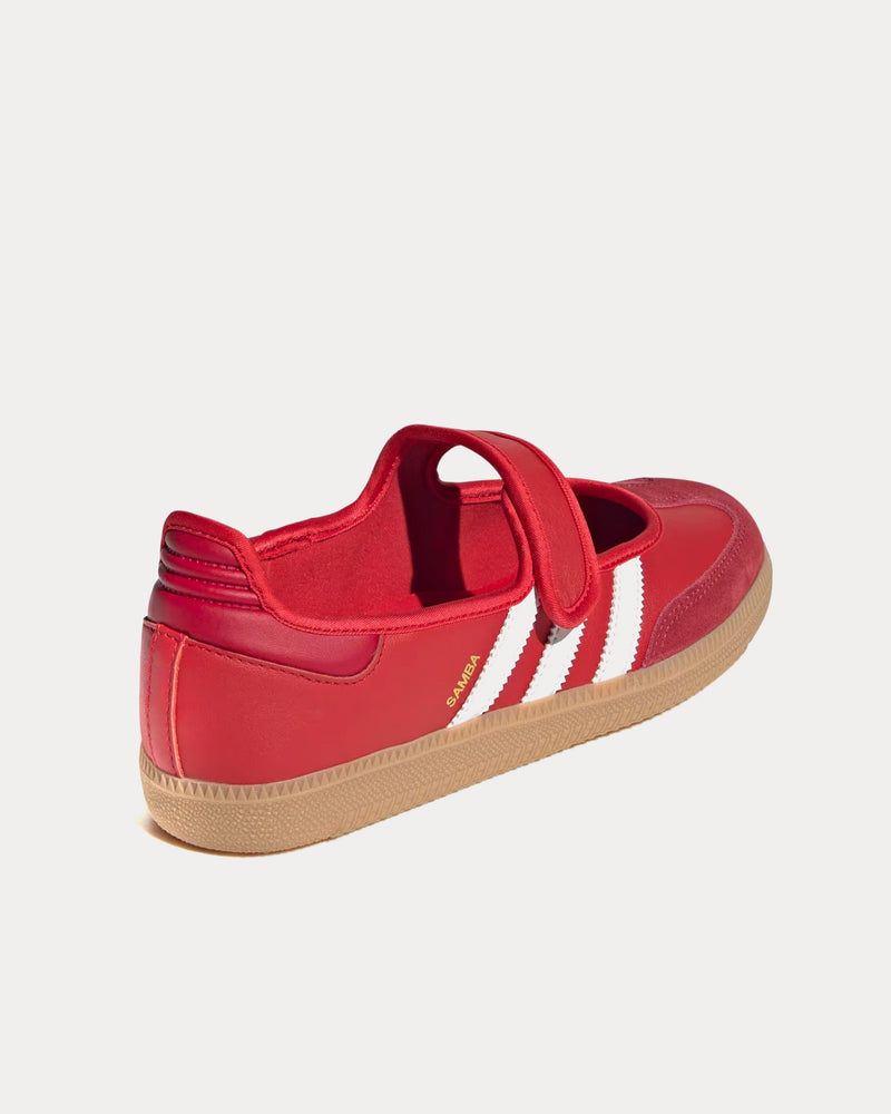 Adidas Samba Jane Better Scarlet / Team Victory Red / Gum Slip On Sneakers - 4