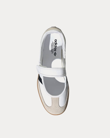 Adidas Samba Jane Cloud White / Alumina / Core Black Slip On Sneakers - 2
