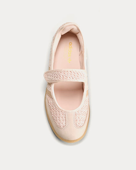 Adidas Samba Jane Wonder Quartz / Halo Blush / Gold Metallic Slip On Sneakers - 2