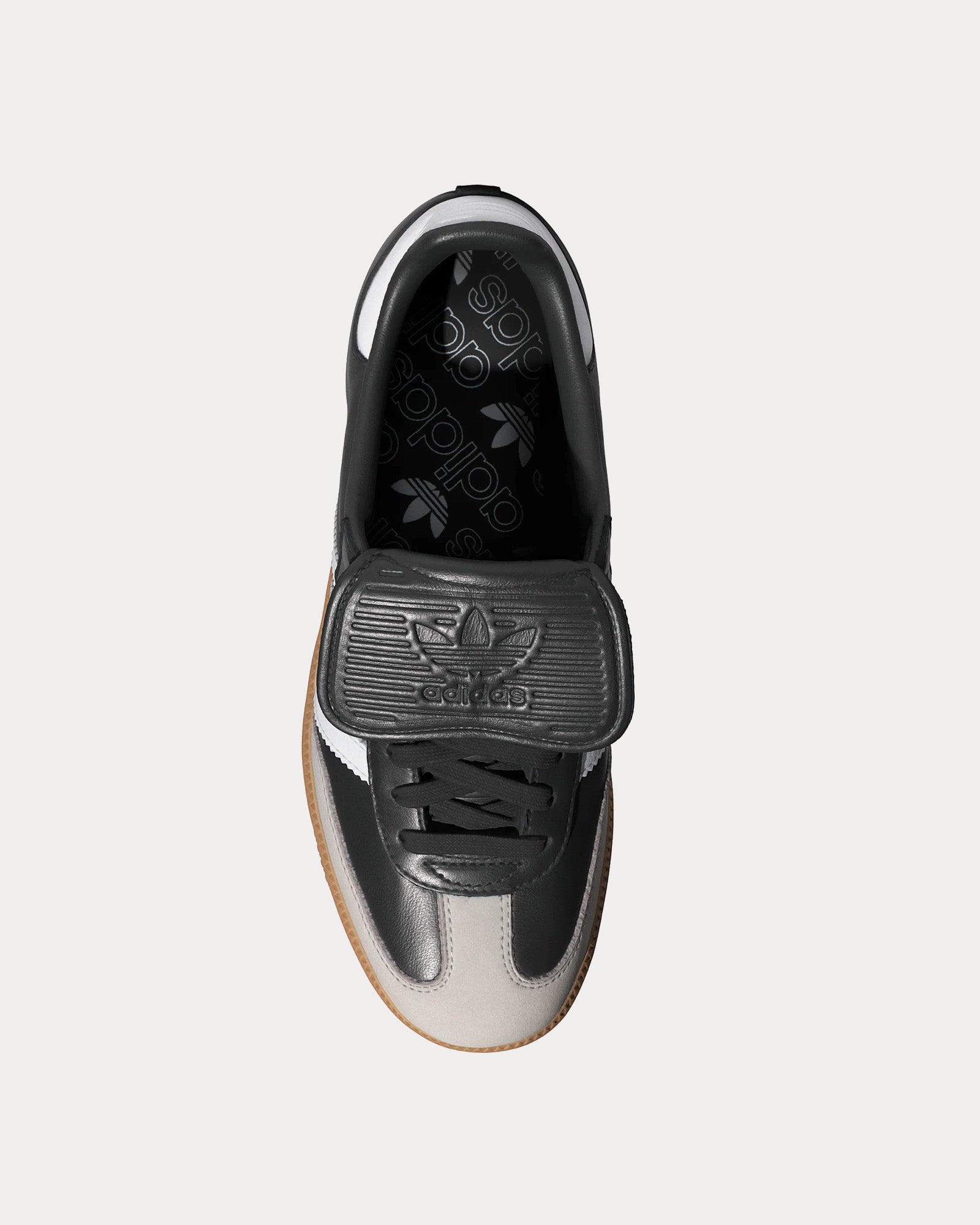 Adidas Samba LT Core Black Cloud White Gold Metallic Low Top Sneakers Sneak in Peace