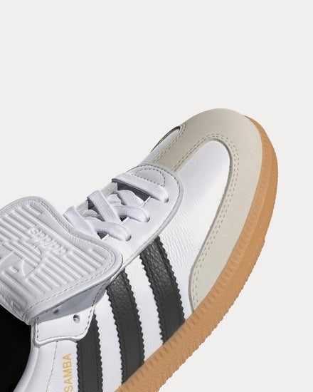 Adidas Samba LT Cloud White / Core Black / Gold Metallic Low Top Sneakers - 3