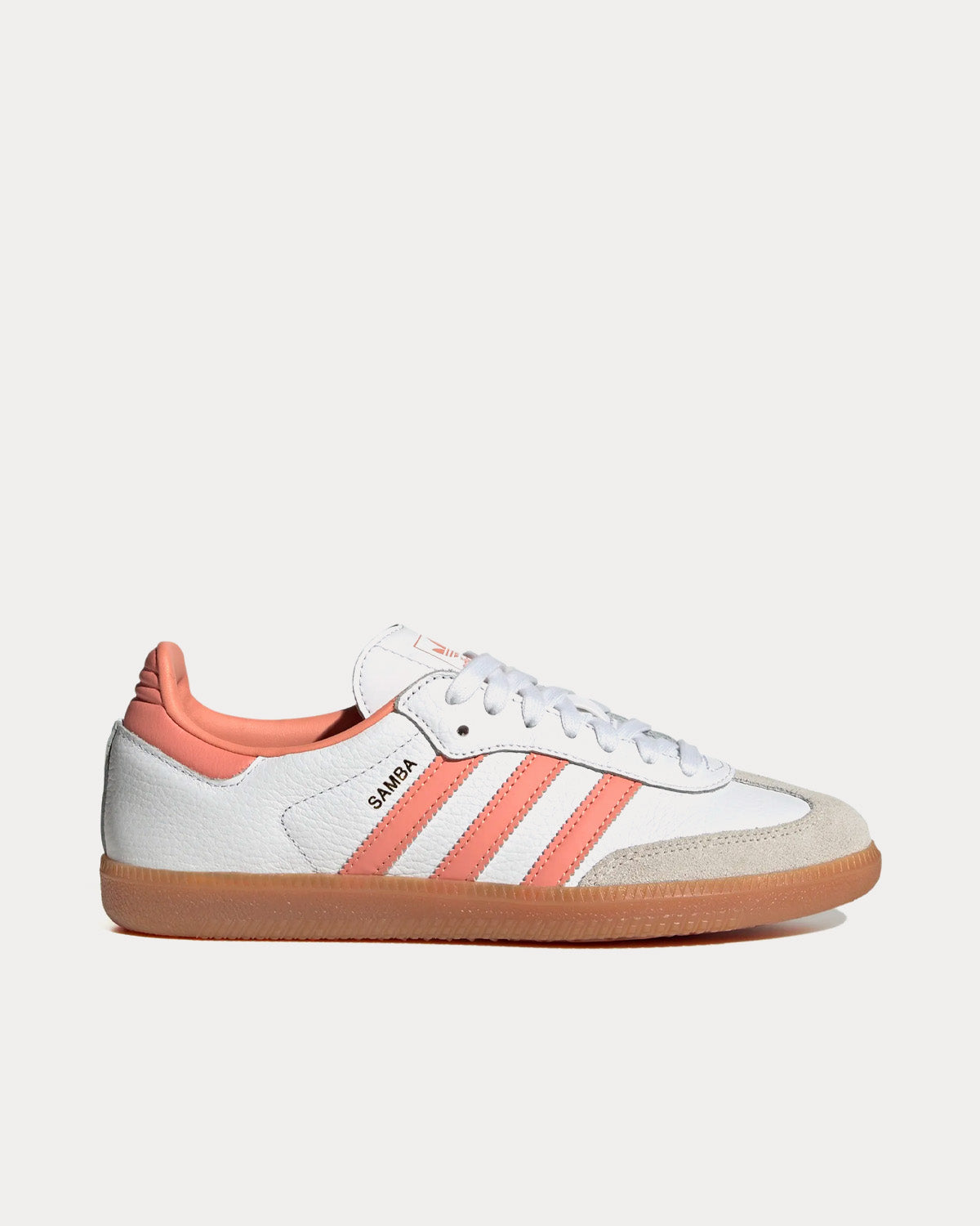adidas gazelle silver green womens Adidas Women's Samba Cloud White / Wonder Clay / Crystal White Low Top  Sneakers