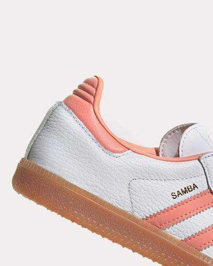 Adidas Women's Samba Cloud White / Wonder Clay / Crystal White Low Top  Sneakers