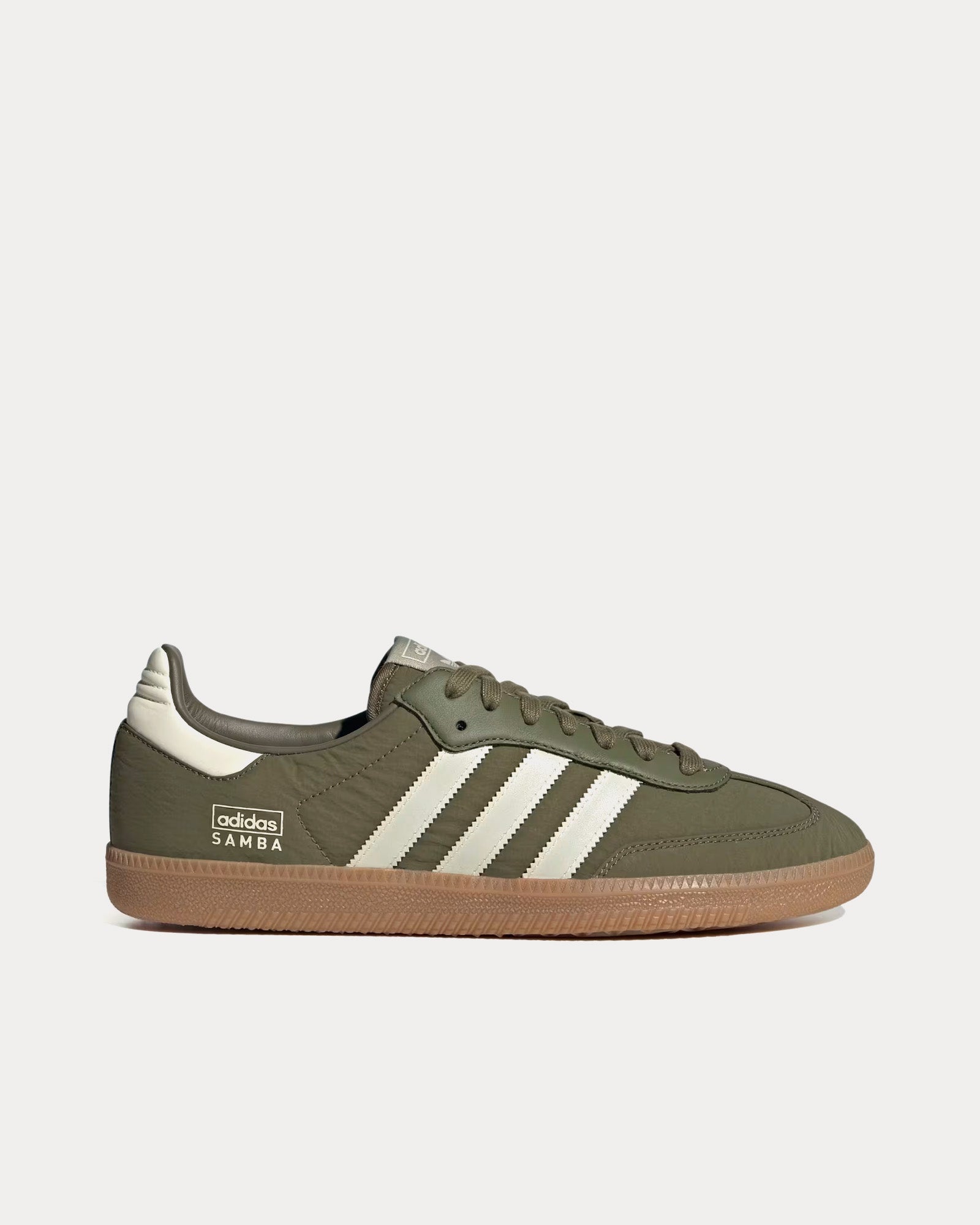 Adidas Unisex Samba OG Focus Olive / Wonder White / Gum Low Top 