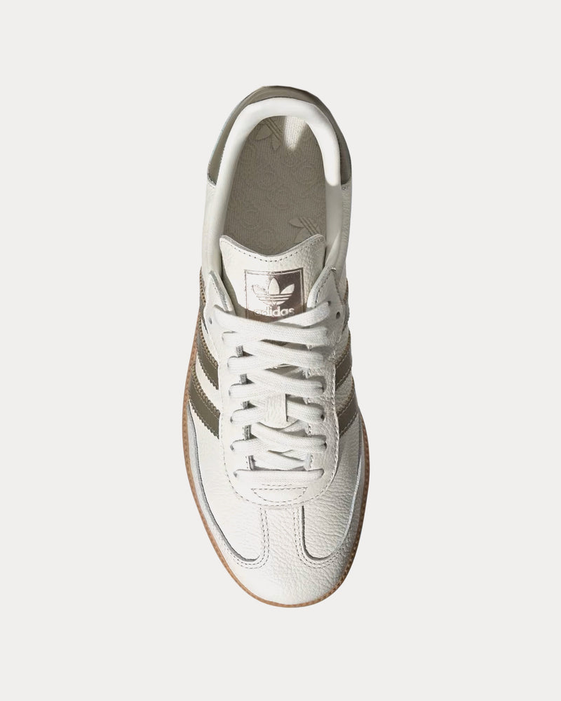 Adidas Samba OG Off White / Cyber Metallic / Wonder Gold Met Low Top Sneakers - 2