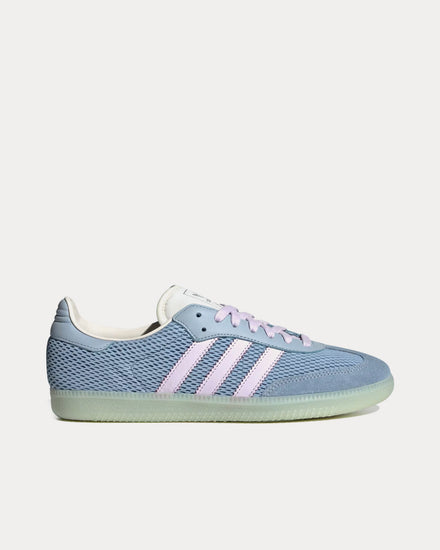 Adidas Samba OG Tactile Blue / Ice Lavender / Off White Low Top Sneakers - 1