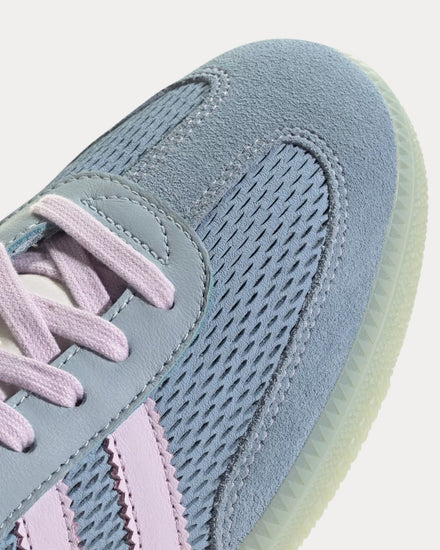 Adidas Samba OG Tactile Blue / Ice Lavender / Off White Low Top Sneakers - 3