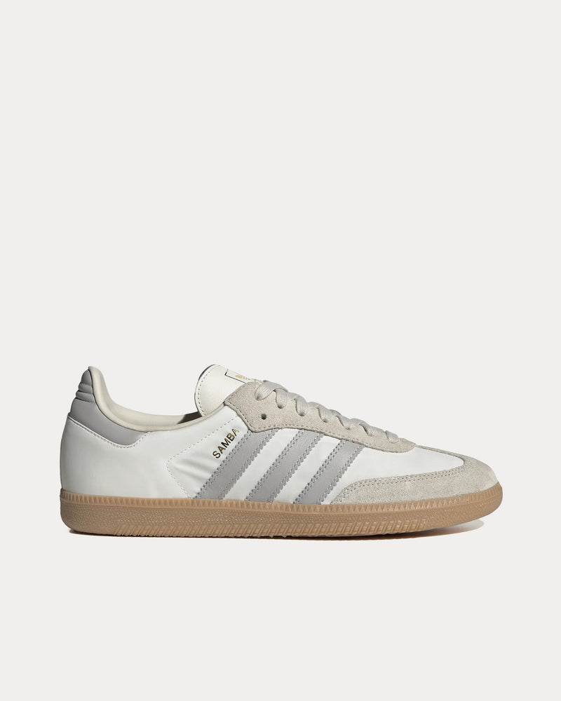 Adidas Unisex Samba OG White / Off White / Grey / Aluminium Low Top Sneakers