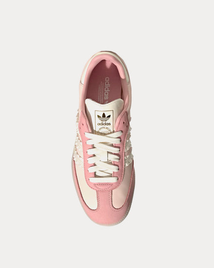 Adidas Samba OG 'Ruffled Stripes' Wonder Quartz / Off White / Wonder Mauve Low Top Sneakers - 2