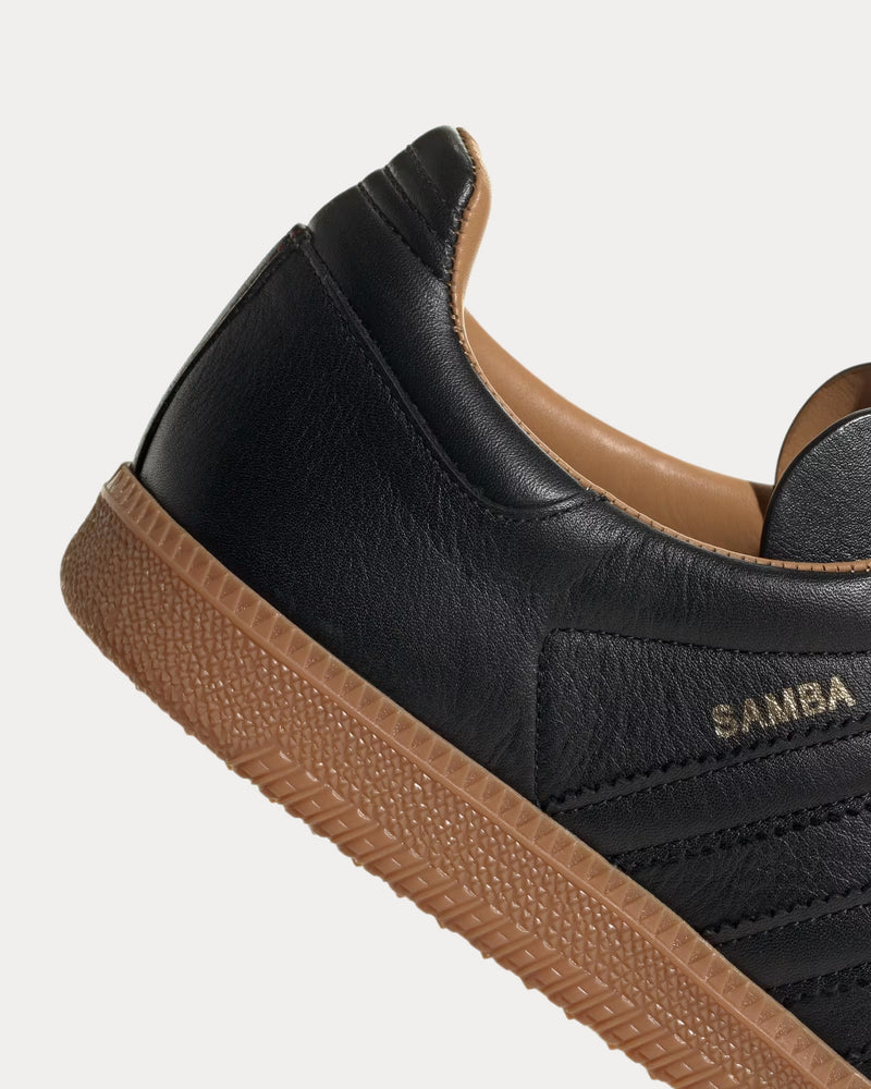 Adidas Men's Samba OG Made in Italy Core Black / Core White / Gum Low Top  Sneakers