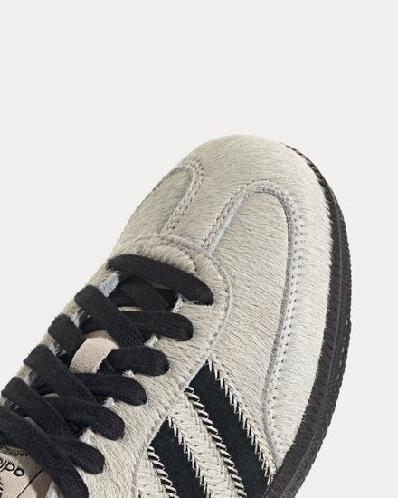 Adidas Samba OG 'Pony' Wonder White / Core Black / Alumina Low Top Sneakers - 4