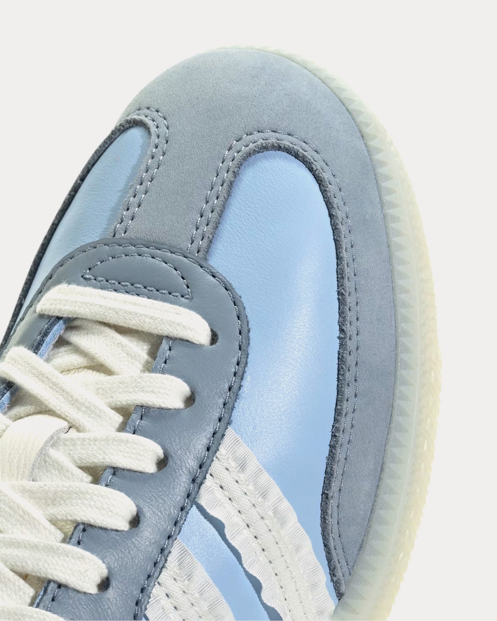 Adidas Women's Samba OG 'Ruffled Stripes' Clear Sky / Tactile Blue ...