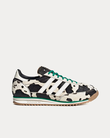 Adidas SL 72 OG Core Black / Off White / Court Green Low Top Sneakers