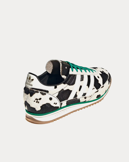 Adidas SL 72 OG Core Black / Off White / Court Green Low Top Sneakers - 4