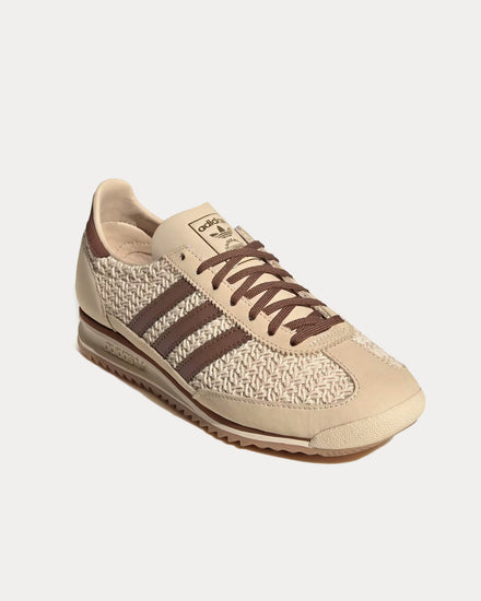 Adidas SL 72 OG Sand Strata / Preloved Brown / Cream White Low Top Sneakers - 3