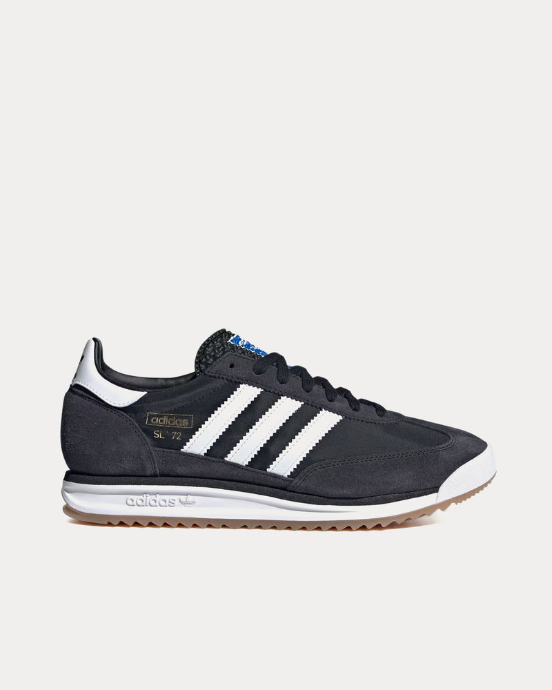 Adidas SL 72 RS Core Black / Cloud White / Blue Low Top Sneakers - 1