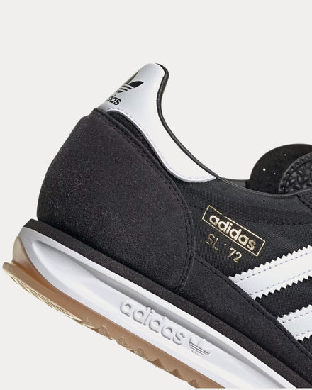 Adidas SL 72 RS Core Black / Cloud White / Blue Low Top Sneakers - 2