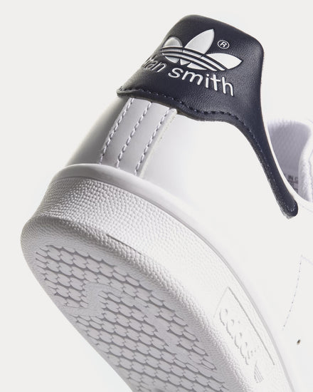 Adidas Stan Smith Core White / Dark Blue / Dark Blue Low Top Sneakers - 4