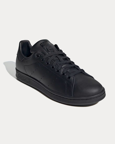 Adidas Stan Smith 'All Black' Core Black / Core Black / Core Black Low Top Sneakers - 3